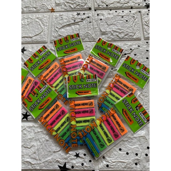 Stick Notes "sign here" merk V-Tech SN 205