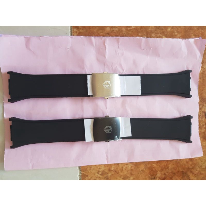 tali jam tangan karet expedition 6391 original