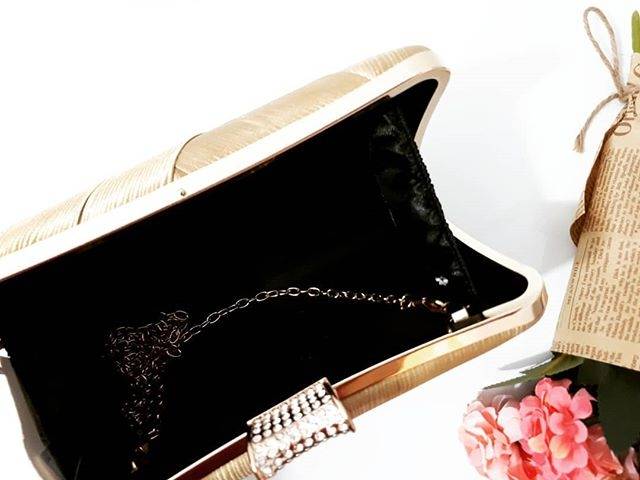 Tas Pesta SYDNEY Embellished Crystal Box Clutch