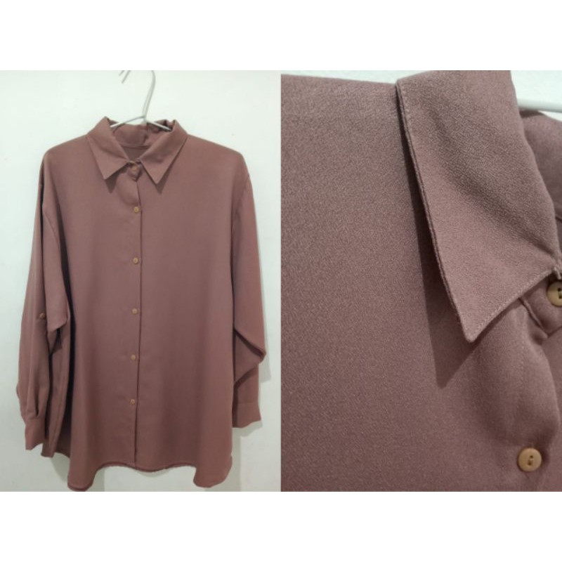 Preloved Blouse Coklat