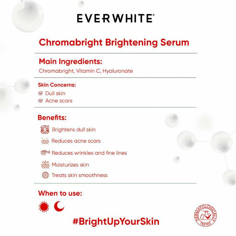 EVERWHITE Chromabright Brightening Essence Serum (15ML) ORIGINAL