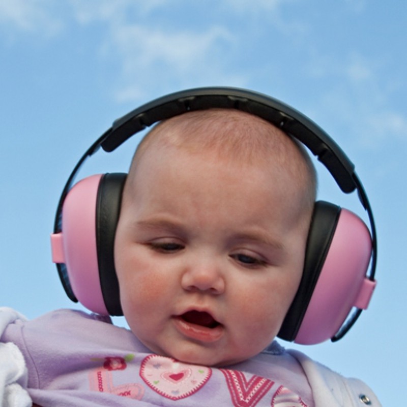 Banz Mini Baby Earmuff - Pink