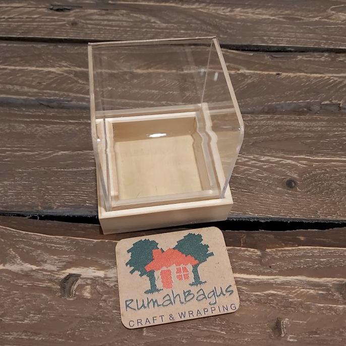 

[COD] kotak kayu tutup acrylic [COD]