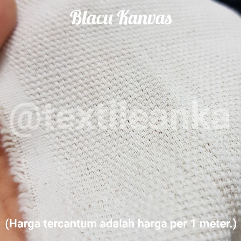 Kain Blacu Tebal Belacu Tebal Blacu Kanvas Twill Greige Blacu Polos Meteran Ketengan Blacu Eceran MU