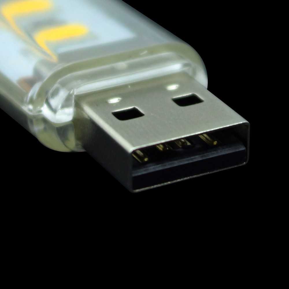 Terbaru ! MeeToo USB Lamp 8 Led Model Cool White - SMD 5730