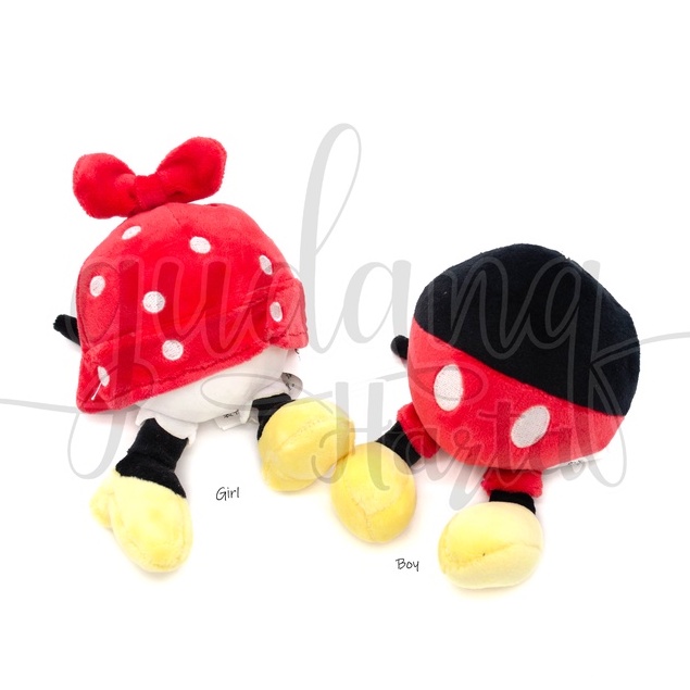 Gantungan Kunci Badan Mickey Keychain Motif Kartun Unik GH 302339