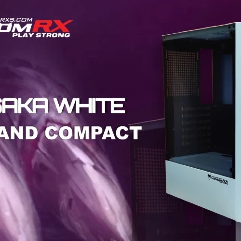 Venom RX Arasaka White Case CPU