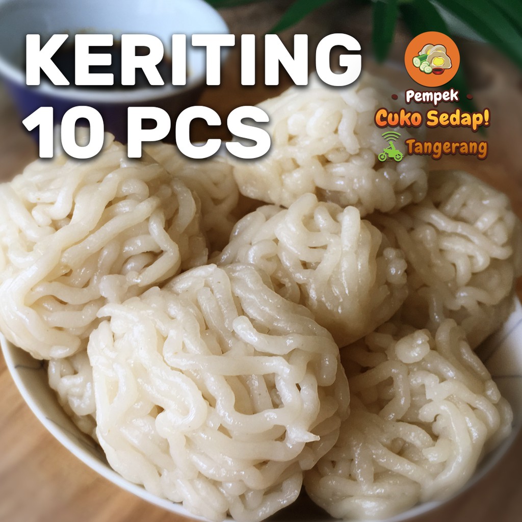 

Pempek Cuko Sedap - pempek keriting (GoSend only)