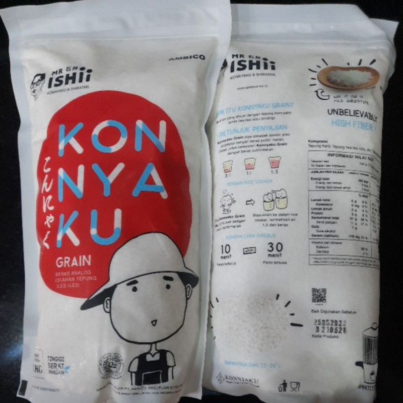 

BERAS SHIRATAKI / BERAS KONYAKU DIET KARBO 1Kg