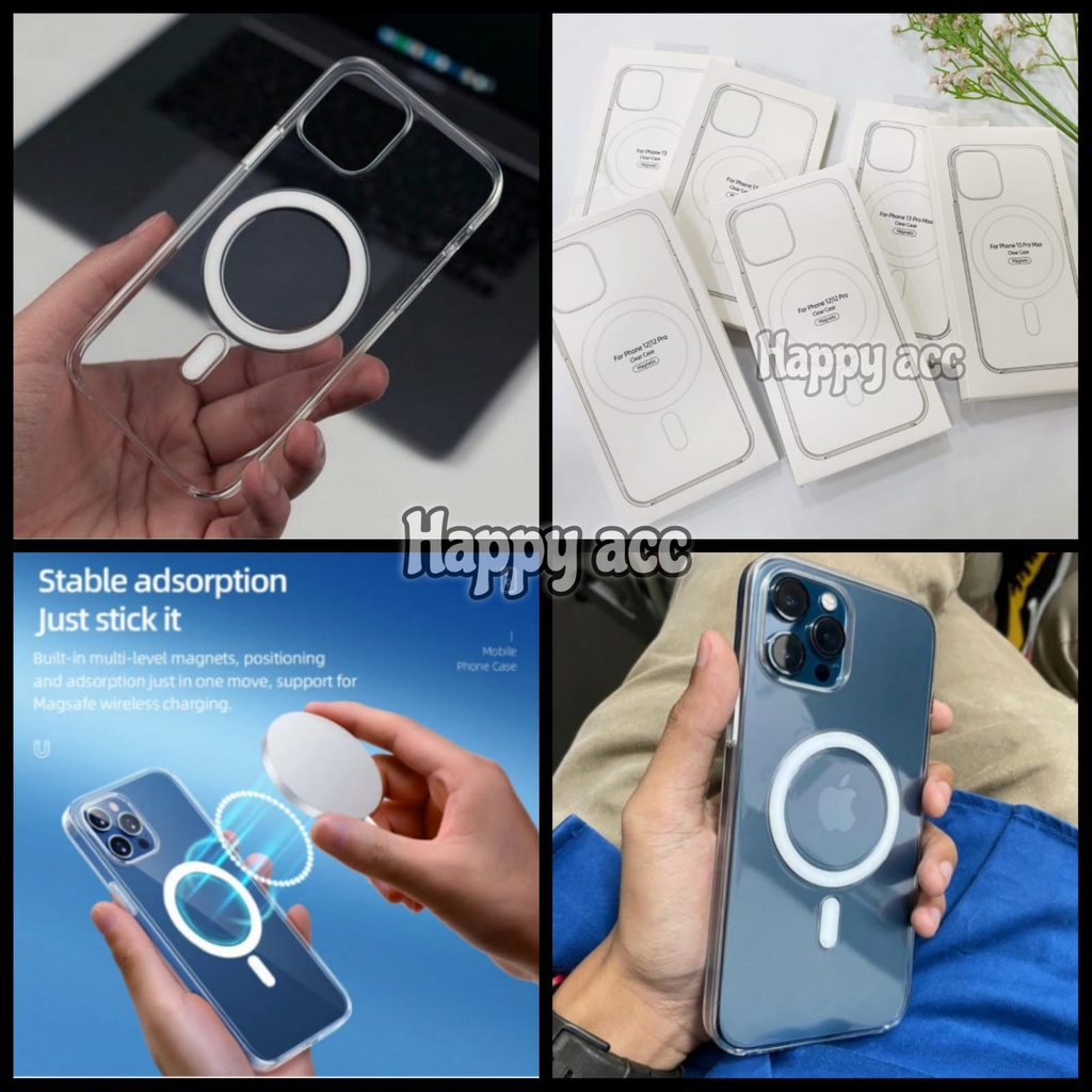 CASE IPHONE 13,IPHONE 13 PRO,IPHONE 13 PRO MAX CASE MAG SAFE MAGNET JELLY