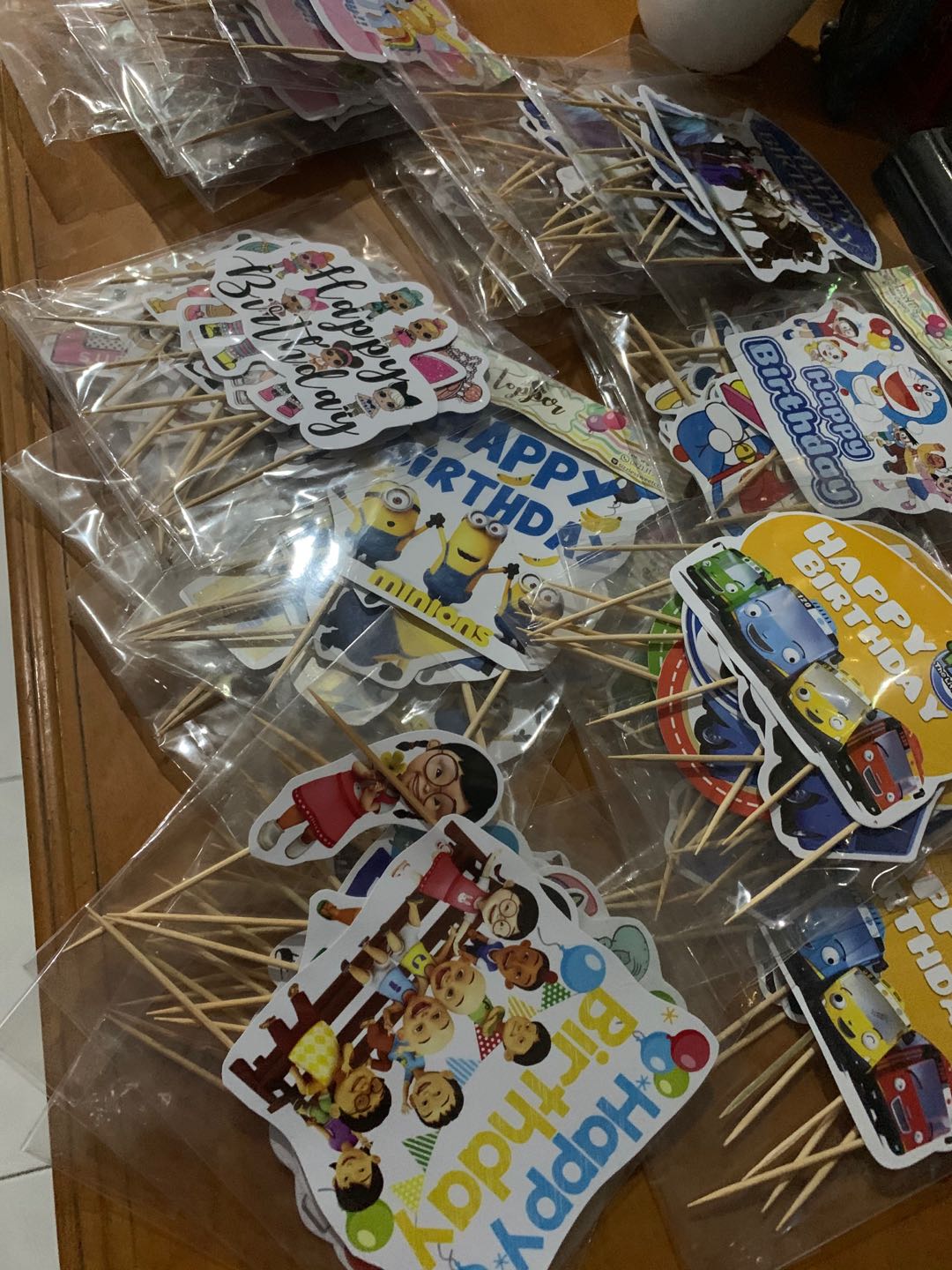 Cake Topper Lol ( 1set Isi 11pcs)