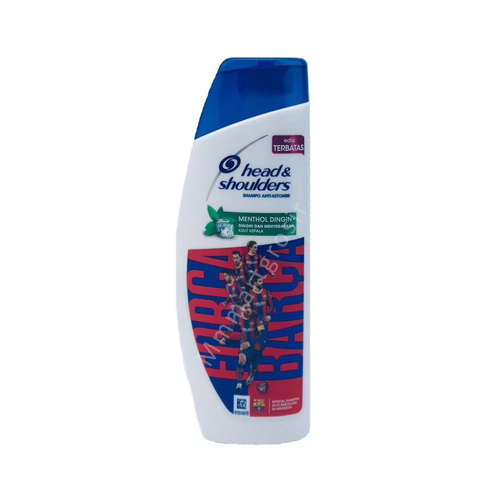 Head &amp; Shoulders / Shampo anti ketombe / Menthol Dingin / 160ml