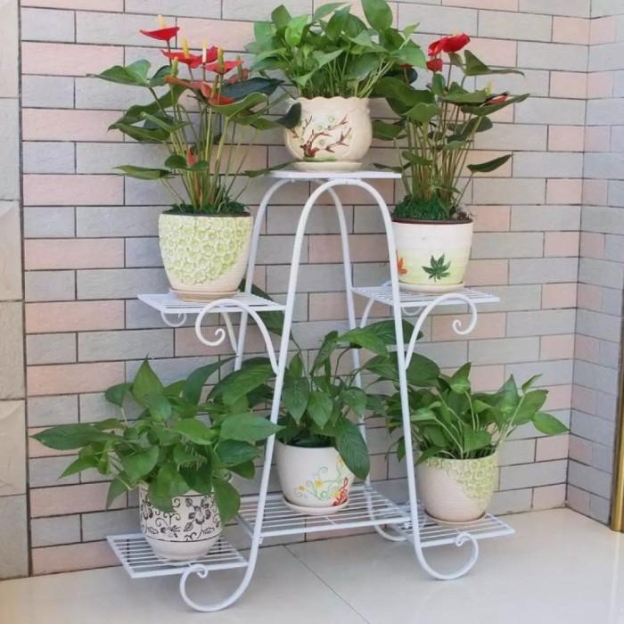 Ready Rak Bunga Besi 6 Susun Kualitas Terjamin