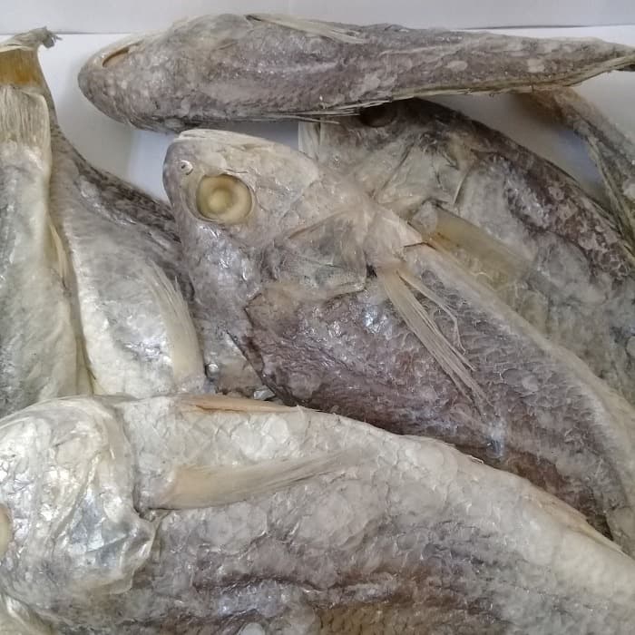 

IKAN ASIN GULAMO PISANG SUPER [BARU - KERING - BERSIH - GRADE A] 500gr