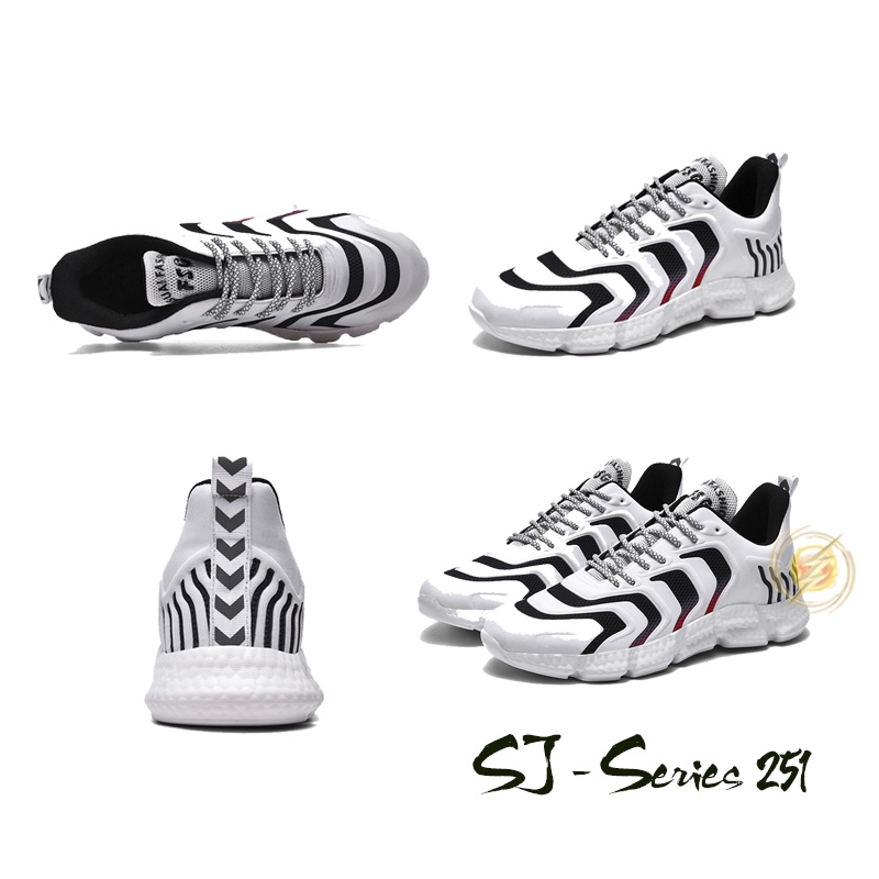 [JWALK] Sepatu Sneakers Pria Trendy Kualitas Import Super Premium FREE kaos kaki- 251