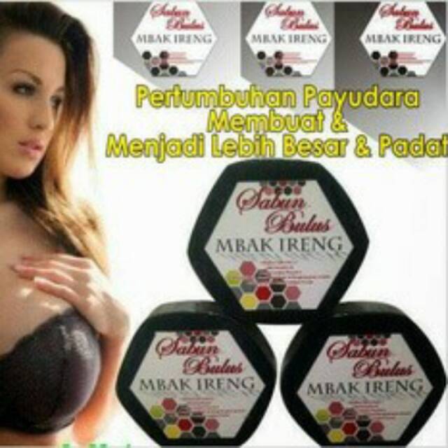 Sabun bulus pembesar payudara mbak ireng