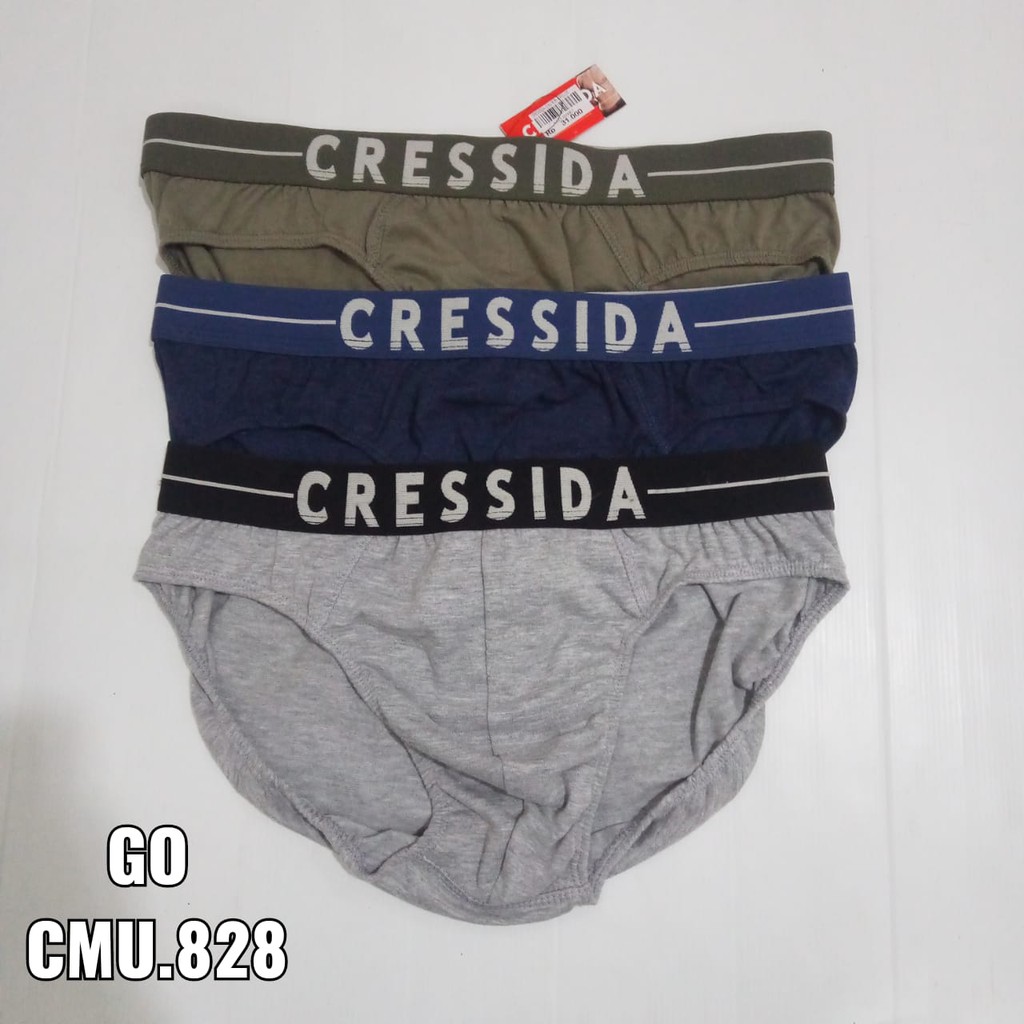 gof CMU 828 CRESSIDA CELANA DALAM PRIA Pakaian Dalam Cowok Underwear 100% Original (per pcs)