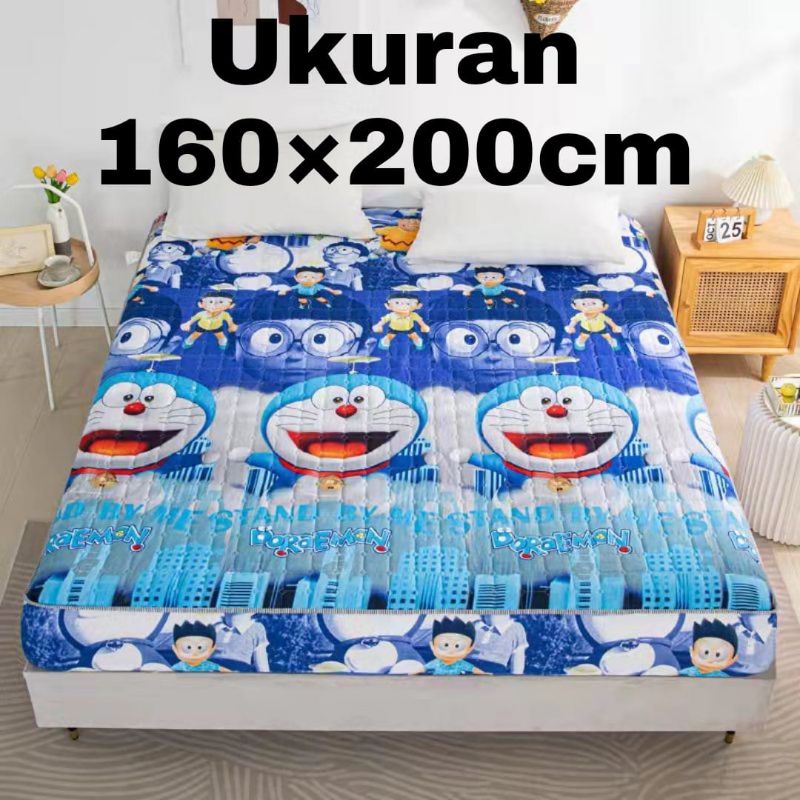 Sprei Waterproof / Sprei Protector bermotif / Sprei anti air ukuran 180x200CM dan 160x200CM-160x200 emon
