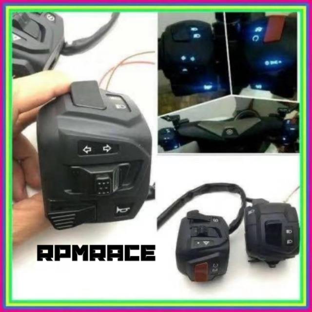 Saklar Set Kiri Kanan Pulsar Pnp Yamaha Nmax Tanpa Potong Kabel