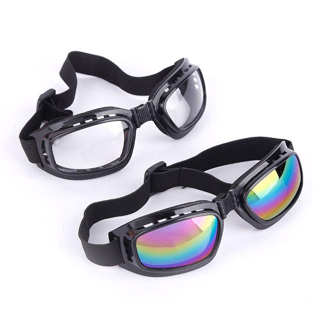 Lily 2Pcs Kacamata Motor Sandproof Outdoor Pelindung Gear Anti Silau Sunglasses Eyewear Helm Glasses