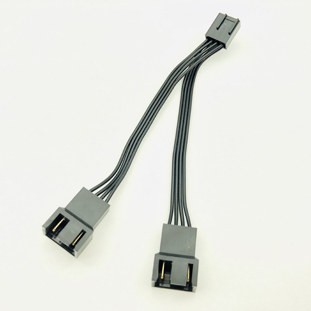 Lanfy Kabel Extension Konektor Kipas Pwm 1 Ke 2 Female Ke Male 4 Pin Multi Warna Untuk Motherboard Komputer