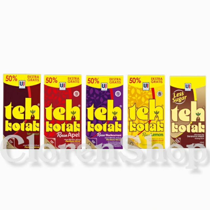 

Teh Kotak all varian 300ml ( Khusus Gosend/Grabexpress )