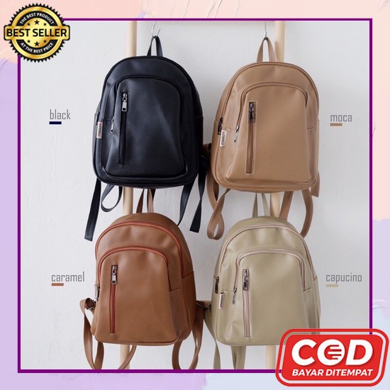 Premium - Tas Ransel Kerja Wanita Sophie Martin Paris Official Fluer Punggung Shopie Martin Shoppe M