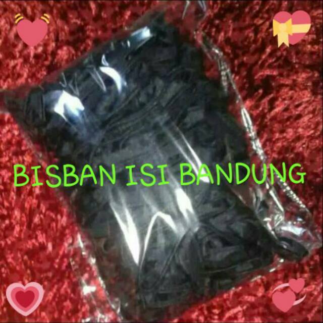 

Bisban isi warna hitam panjang 100 meter/ 111 yard