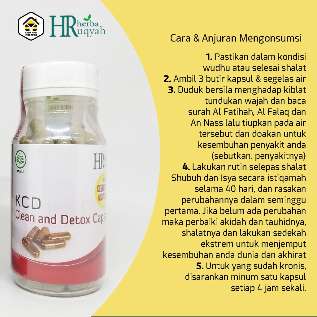 Obat Herbal Asam Lambung Clean And Detox Capsule Obat Gerd Maag Obat Kapsul Isi 100 Pcs Murah Original | Obat Lambung Herbal | Obat Maag Kronis Ampuh | Obat Magh Kronis