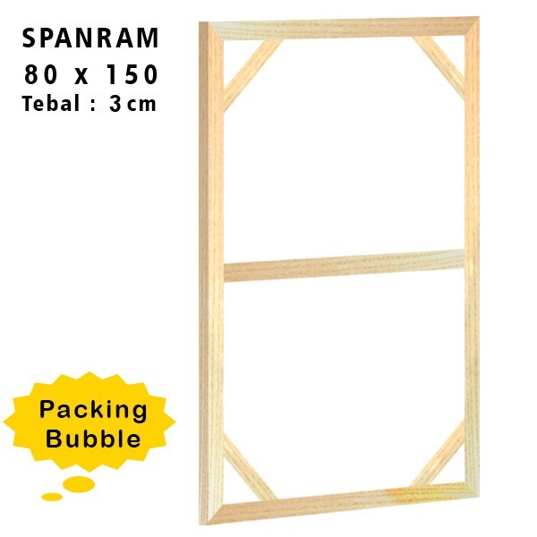 

Span Ram Rangka Kayu 80x150 cm Tebal 3 cm