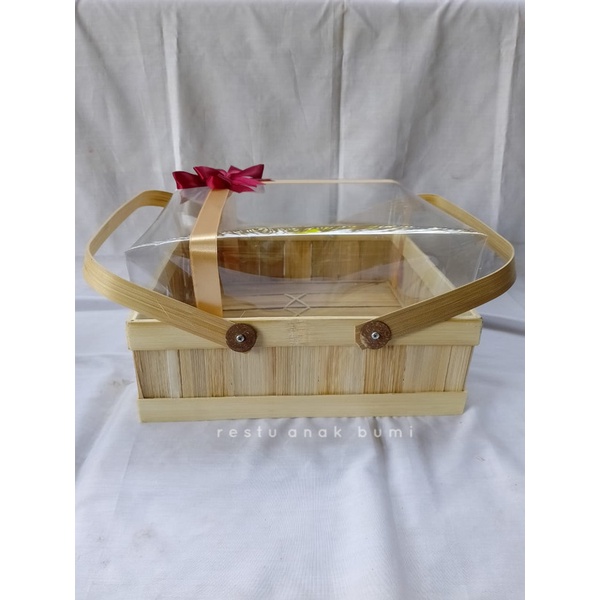 

Promo kemasan hantaran Keranjang Seserahan 25cm Standar/hantaran/nikahan/seserahan/hampers/bingkisan/wedding/hadiah/giftbox/keranjang/wadah makanan/gift/sembako/roti/cake/nasi/catering/nasi box/food/lamaran/tradisi/craft