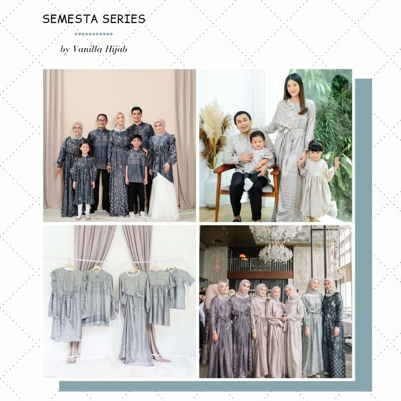 Vanilla Hijab - Semesta Dress Series