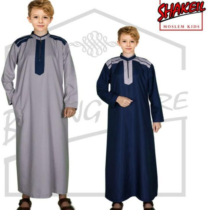 [KCHYE6598] shakeil - Baju Gamis Anak / Jubah Anak Laki Laki Umur 2 - 12 Tahun