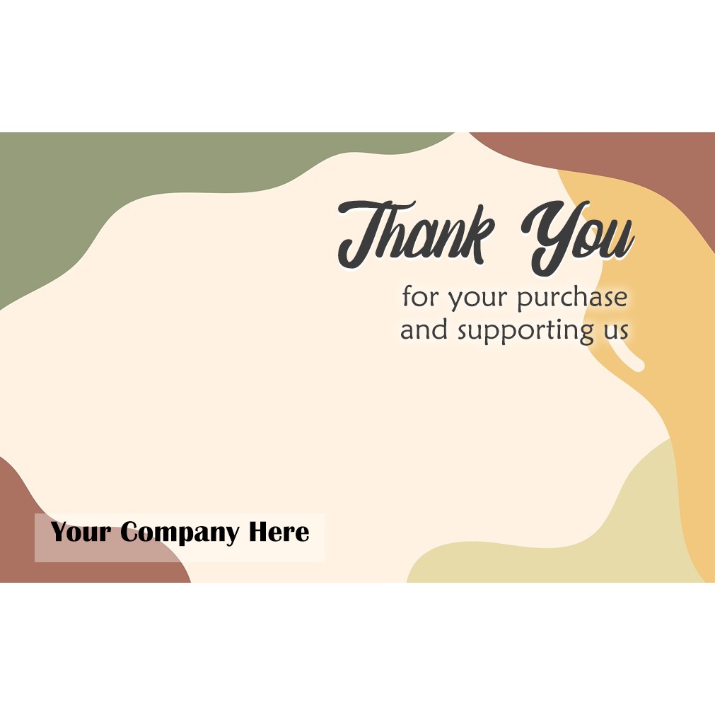 

THANK YOU CARD KARTU UCAPAN TERIMAKASIH Art Carton