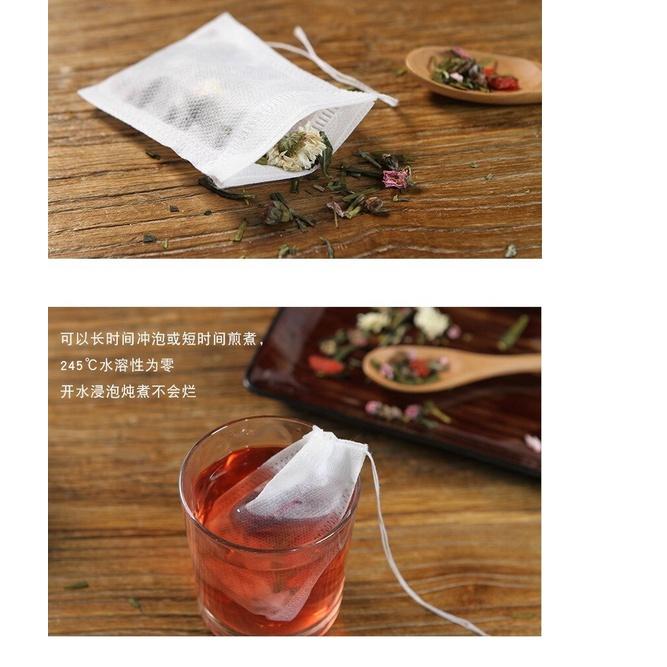 

✪BIG ⚡ALE✪ Kantung Teh Celup Kosong 100 Pcs Food Grade Teabag Herbal produck vyralral