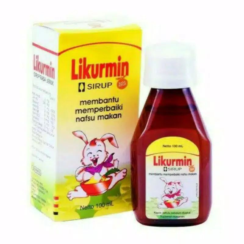 Likurmin Sirup 100 ml - Supplement Penambah Nafsu Makan Anka