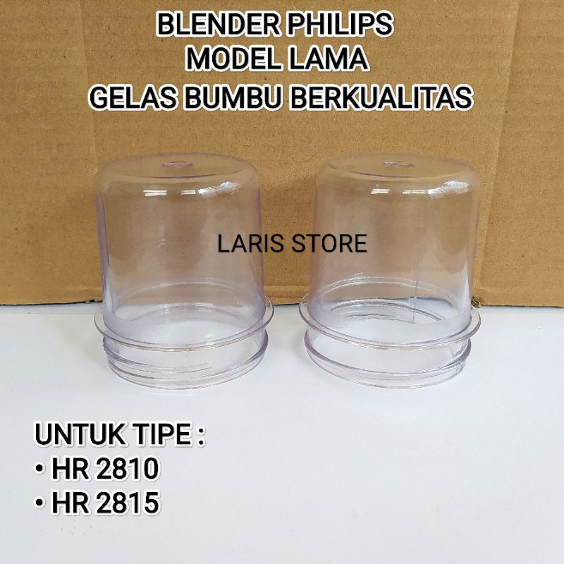 GELAS MILL BUMBU MIKA BLENDER PHILIPS MODEL LAMA HR 2815 HR 2810 JADUL