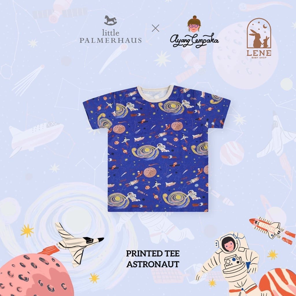 Little Palmerhaus x Ayang Cempaka Printed Tee Short