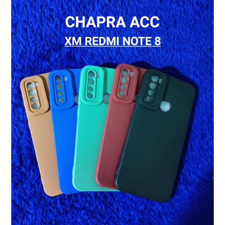 Soft case/slikon/kondom terbaru macaron pro camera/kamera type Hp REDMI NOT 8