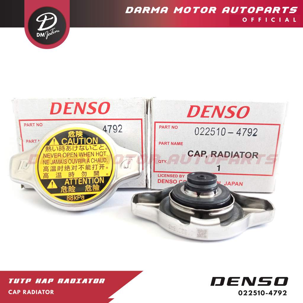 Tutup Cap Radiator Denso Innova Vios Soluna Universal 022510-4792