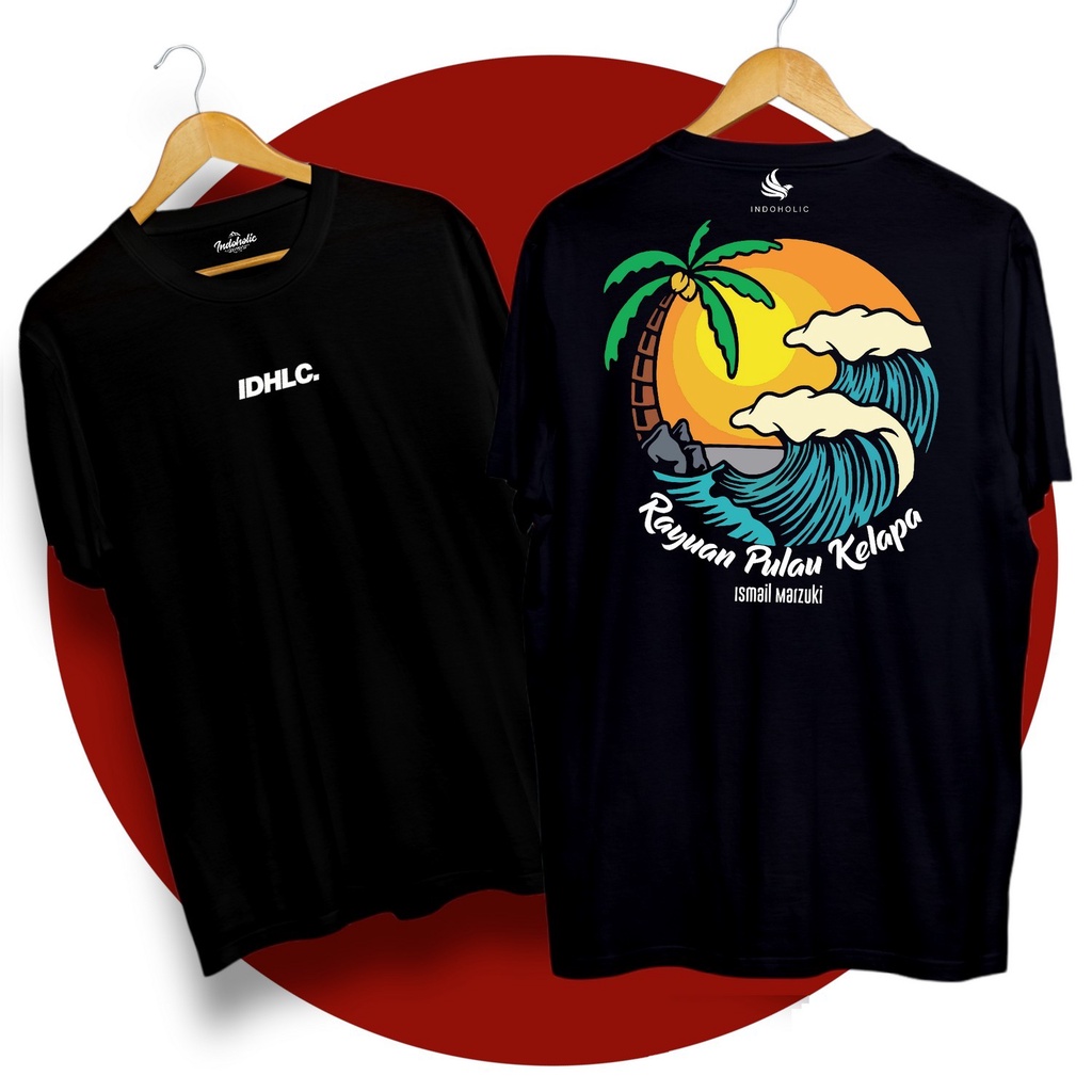 Indoholic kaos pria kaos wanita kaos distro baju kaos pria kaos oversize kaos polos H&amp;M Kaos Cewek Kaos Murah Nasa Kaos Surfing Rayuan Pulau Kelapa