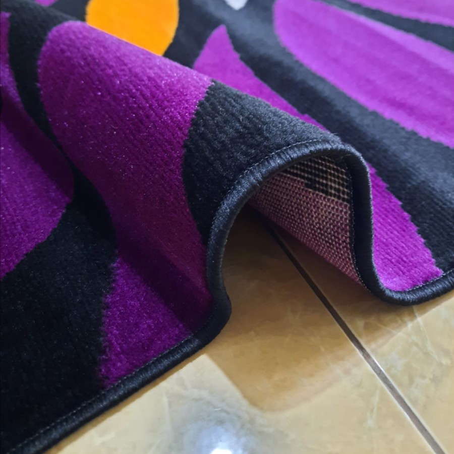 STARDUST Karpet Lantai 160x210 ST PURPLE ORANGE LIMITED EDITION-3