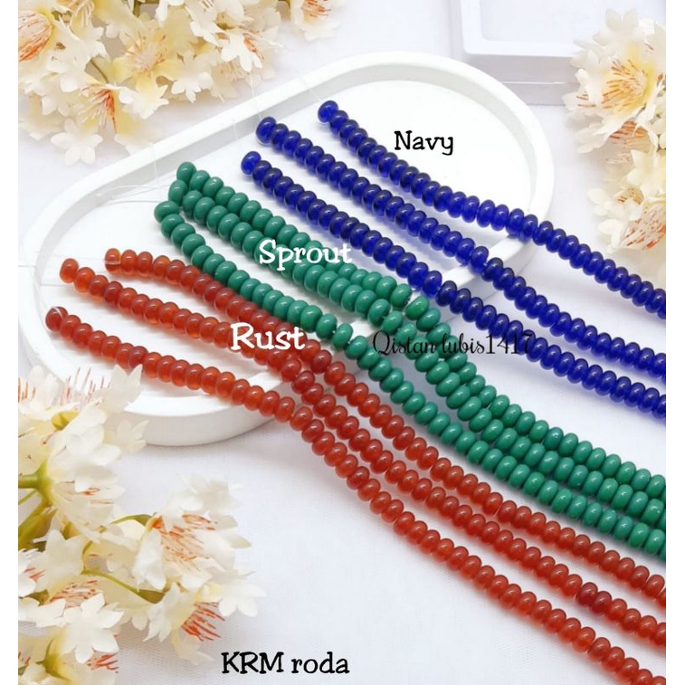 KRM manik keramik roda ecer/10 pcs