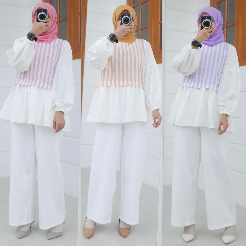 1KG MUAT 5PCS | UNAGI BASIC SHIRT PREMIUM HITS OOTD SELEBGRAM FASHION WANITA GROSIR MURAH