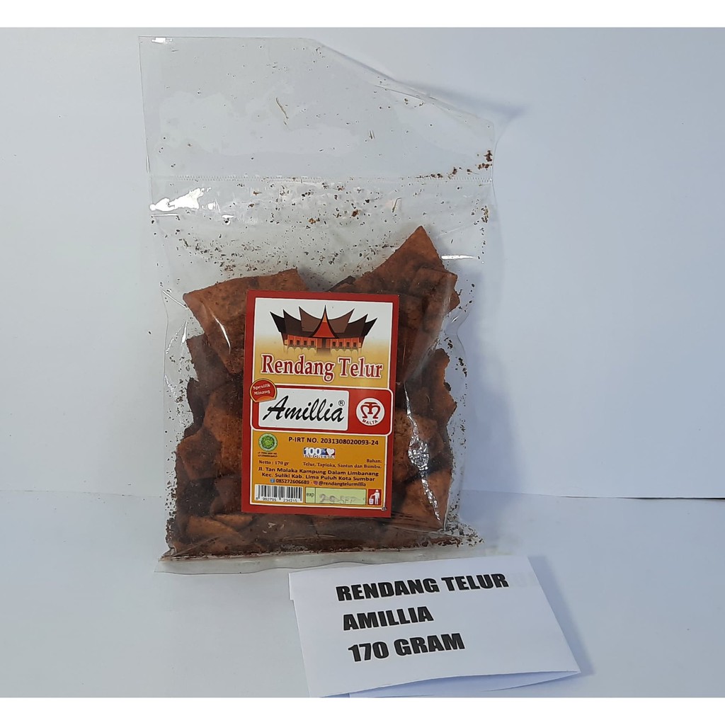 

Rendang Telur Amillia Khas Padang