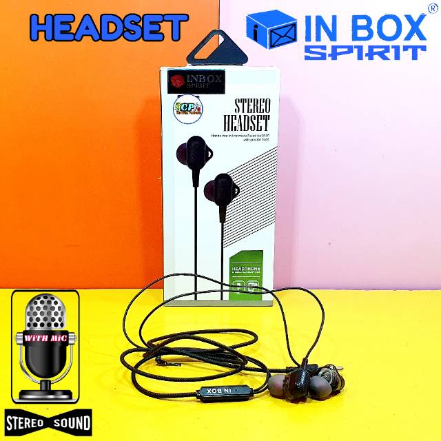 Headset Inbox Spirit With Microphone