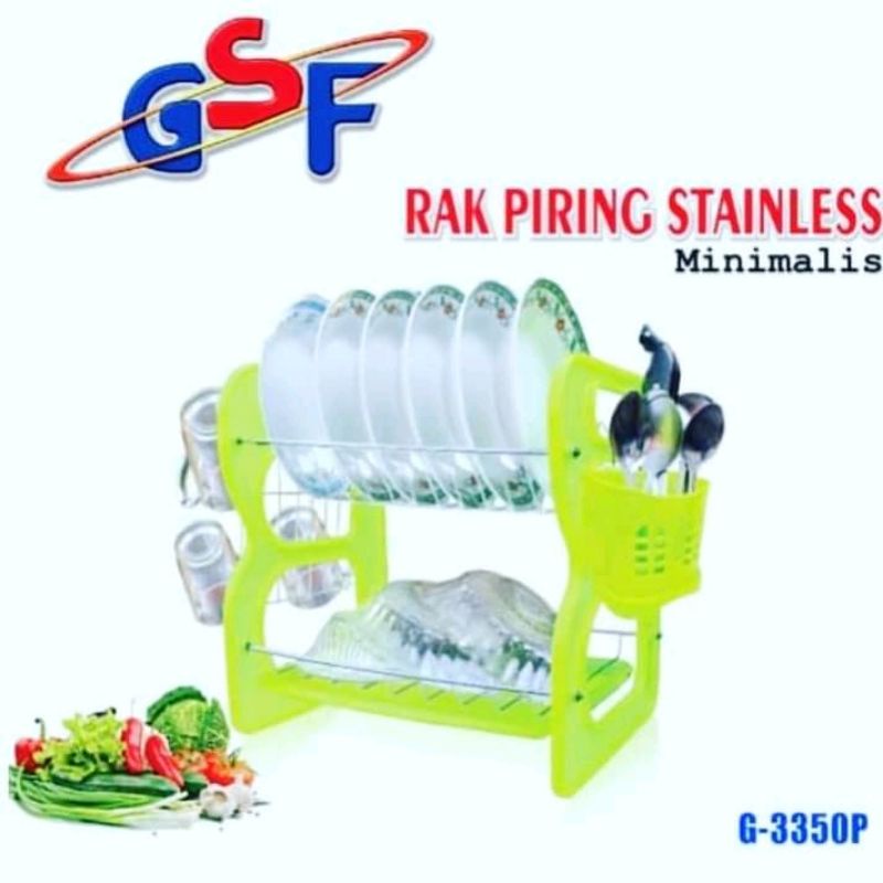 Rak piring stenlis