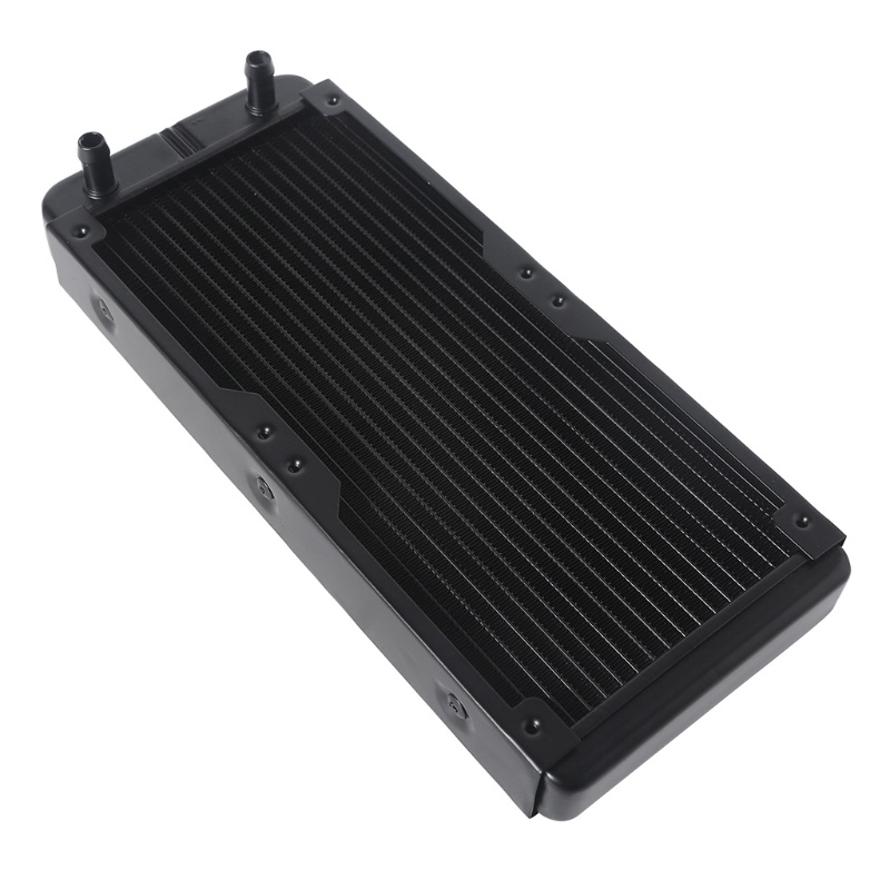 Bt DIY Liquid Cooling System High-Density Fins 18baris Aluminium Tabung Radiator 240mm