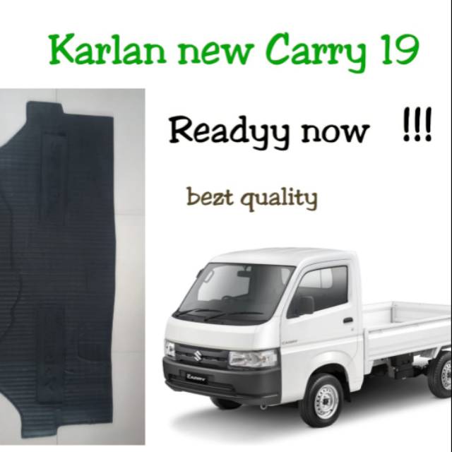 Karpet karet alas lantai pick up New Carry 2019 - 2021