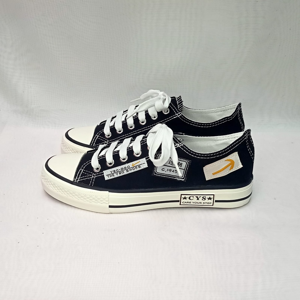 CYS Sepatu Sneakers Wanita Pria Sepatu Fashion Style Sepatu Cewek Cowok Casual Shoes Canvas SPT 11